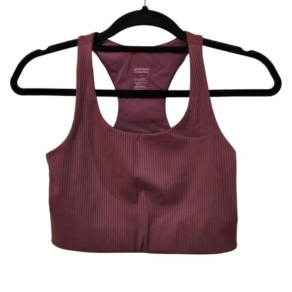 Girlfriend Collective Goji RIB Paloma Racerback Bra Size S - Picture 1 of 8